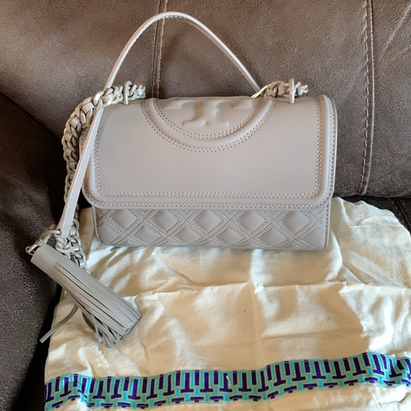 Tory Burch Fleming Matte Small Convertible Shoulder Bag - Picture 5 of 15